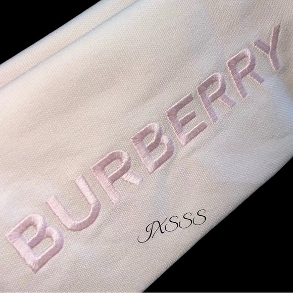 (Light-Pink) Burberry Beauty (Embroidered) Cosmetic-Makeup Bag/Pouch - Picture 6 of 15